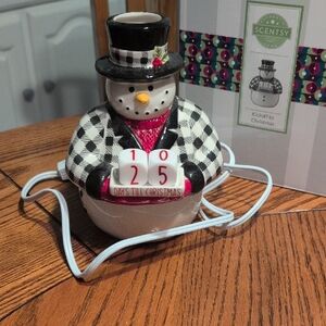 Scentsy Holiday Snowman Warmer - Kickoff To Christmas